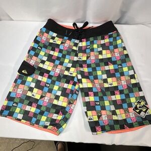 Quicksilver Dane Reynolds Men 28 Colorblock Cool Out Signature Series Short 2009
